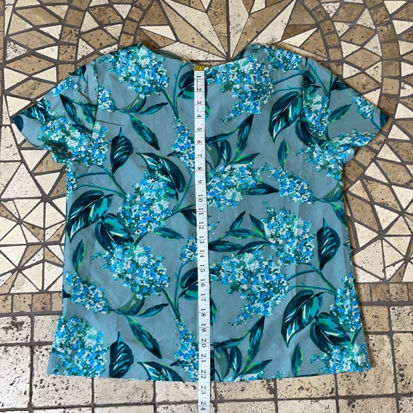 J. Crew blouse lightweight camp top blouse M - Picture 7 of 12